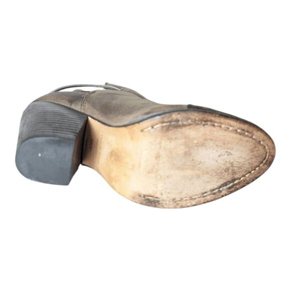 RAG & BONE Kinsey Distressed Suede Booties Size 36.5(6) - Picture 7 of 8